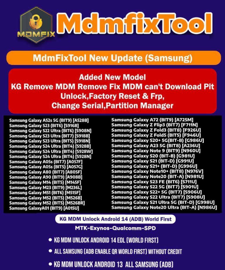 MDMFIXTOOL ACTIVATION